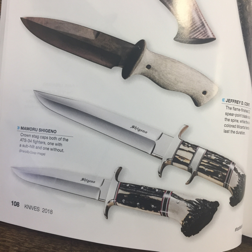KNIVES2018に日本人ナイフメーカーが7名掲載されている！ | ナイフ小僧.com