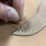 【小ネタ】シースの縫い終わりの糸の押し込み方